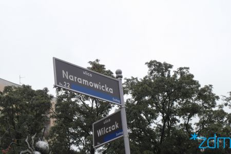 Zwężenie na Naramowickiej