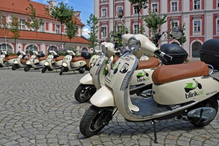 W Poznaniu wystartował scooter-sharing