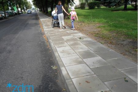 Wyremontowaliśmy chodnik na ulicy Karpia