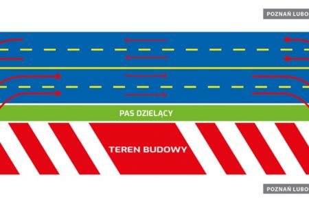 Zmiany na remontowanej autostradzie