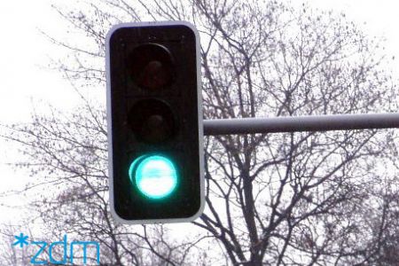 Nocne prace na ulicy Małe Garbary