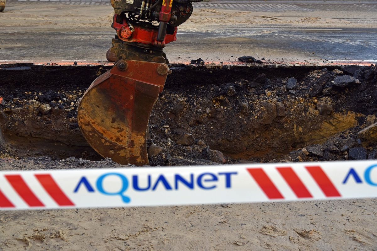 Awaria systemu odwadniającego na ul. Wojska Polskiego.