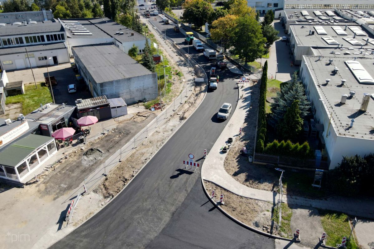 Przywrócenie ruchu na ulicy Berdychowo