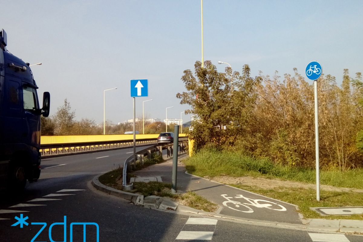 Na moście Lecha - zmiany dla pieszych i rowerzystów