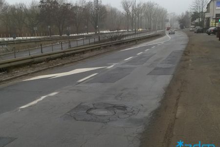 Remont na ulicy Dąbrowskiego