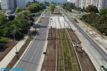 Wymiana nawierzchni na ul. Żegrze i Chartowo