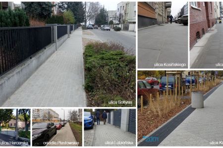 Kilometry chodników w 2020 roku