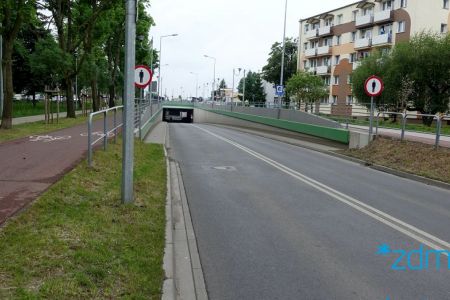 Prace w tunelu na ul. Czechosłowackiej