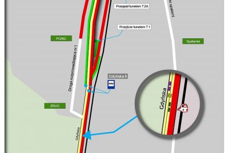 Zmiany organizacji ruchu na ul. Gdyńskiej i Chemicznej