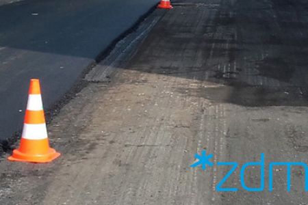 Prace drogowe na Dąbrowskiego, Zamenhofa i Szczepankowie