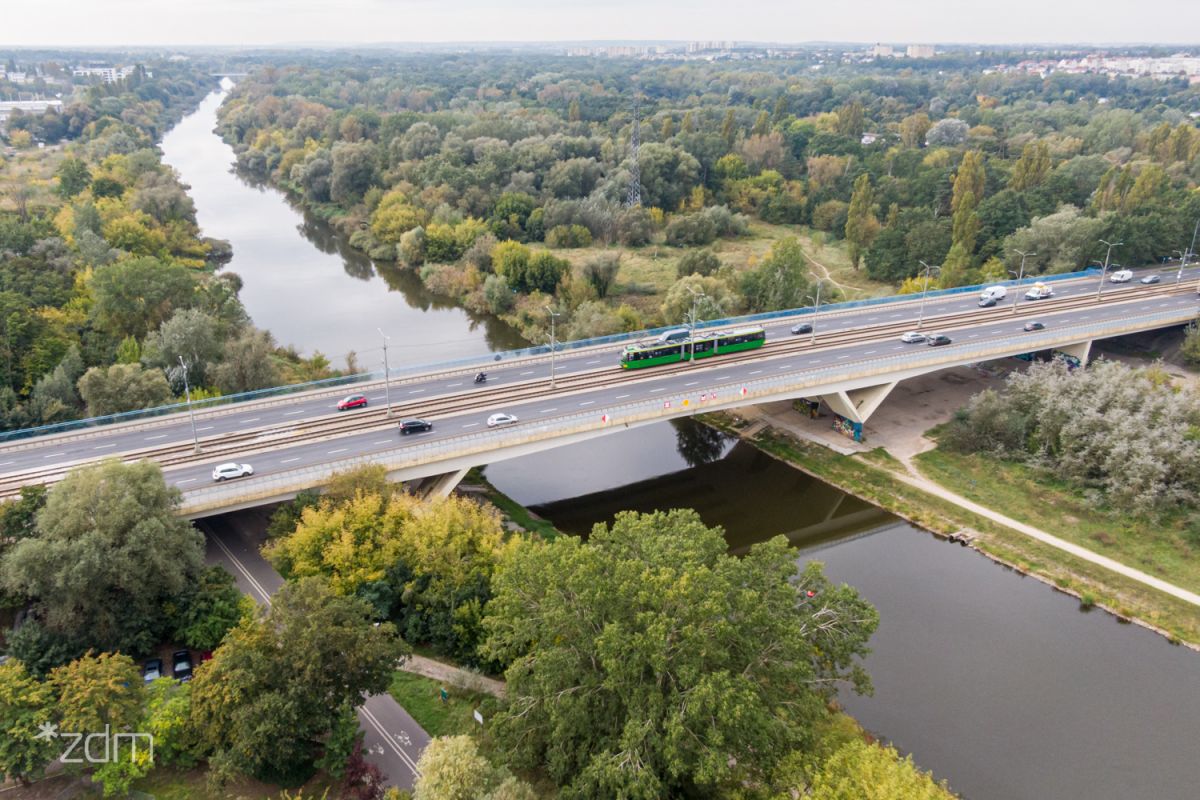 Sobotnie prace na moście Przemysła I