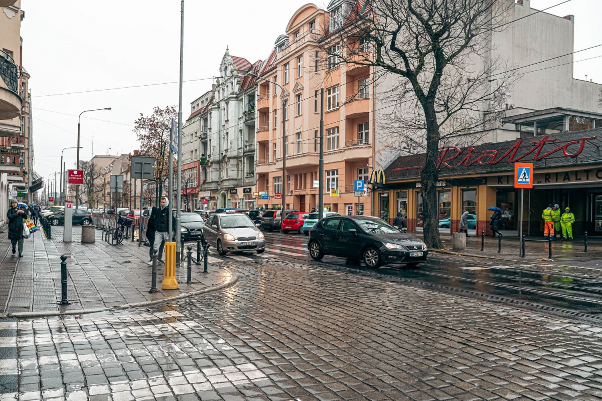 Prace na ul. Dąbrowskiego