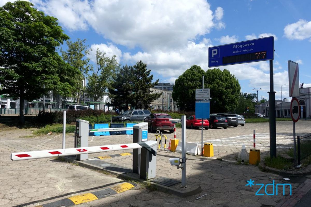 SPP Łazarz - tymczasowy parking dla mieszkańców 