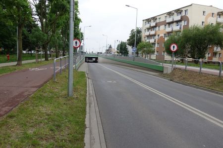 Tunel w ciągu ulicy Czechosłowackiej – działania w celu naprawy usterki