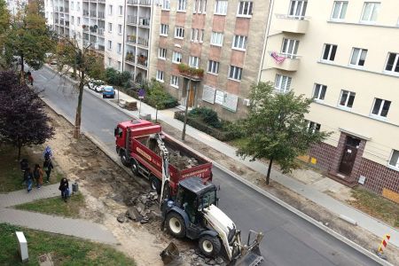 Przyjazna przestrzeń na ul. Wojskowej