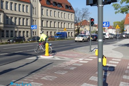 Rowerem przez ul. Solną