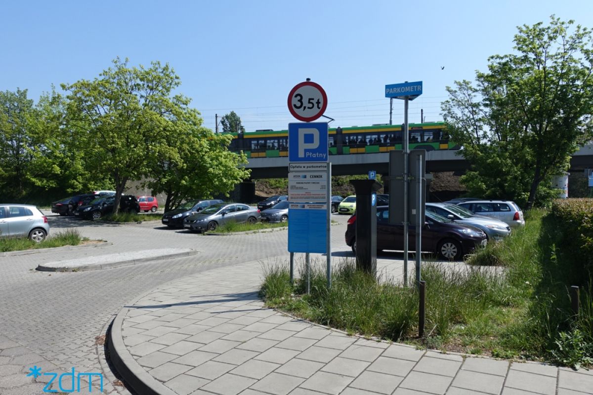 Parking buforowy przy ul. Poznańskiej