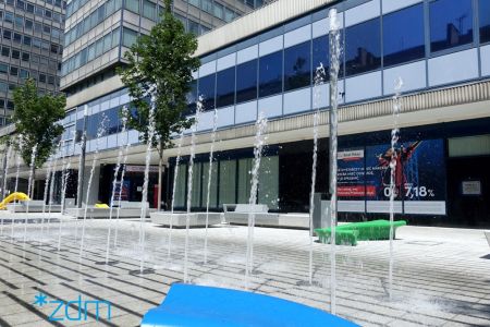 Fontanny na ul. Święty Marcin