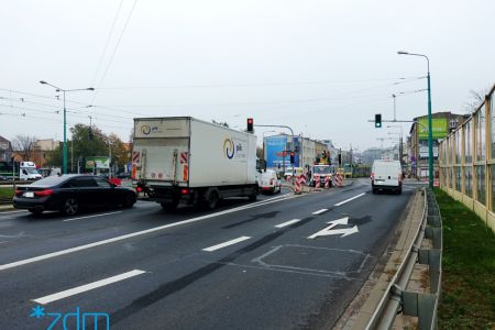 Śluza autobusowa na ul. Głogowskiej