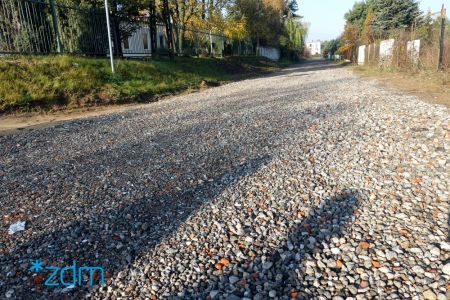 Utwardziliśmy ulicę Łomnicką