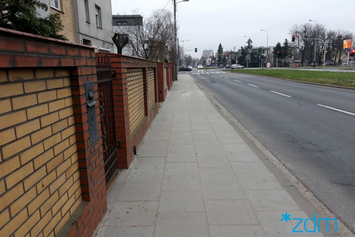 Wyremontowaliśmy chodnik na ulicy Grochowskiej
