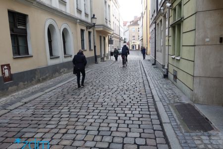 Kramarska z nową nawierzchnią przyjazną (również) dla rowerzystów