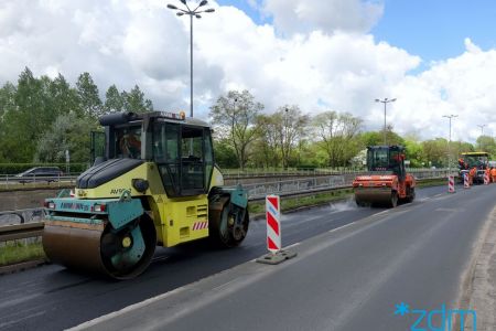 Nowa nawierzchnia na ul. Dąbrowskiego