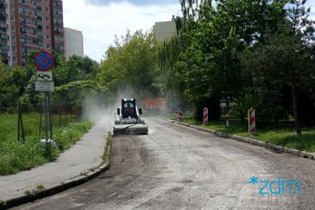 Środowe prace drogowe