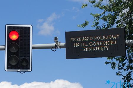 Sygnalizacja poinformuje o zamkniętym przejeździe