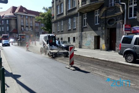 Środowe prace drogowe