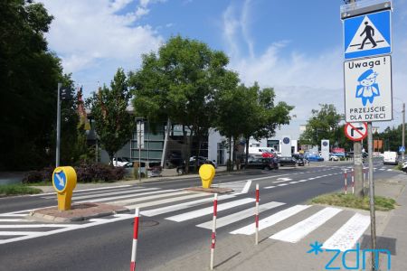 Bezpieczniej na przejściu przez ul. Krańcową