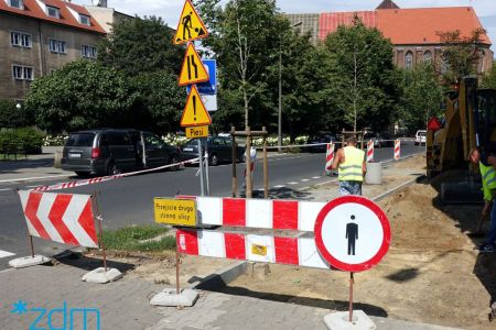 Remont chodnika na ul. Karmelickiej