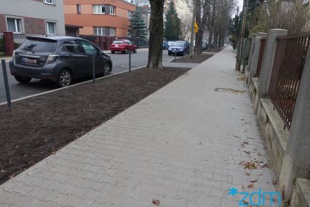Po remoncie na ul. Saperskiej