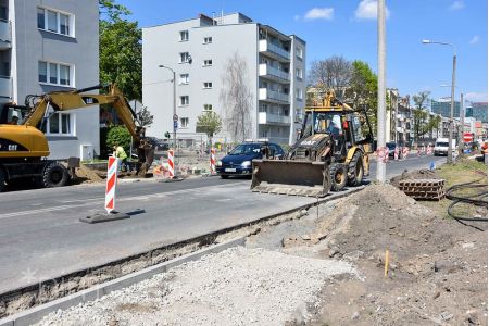 Kolejny etap budowy drogi rowerowej wzdłuż ul. Dolna Wilda – zmiany w organizacji ruchu
