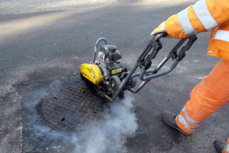 Prace na ulicach: Warszawskiej, Hlonda i Hetmańskiej