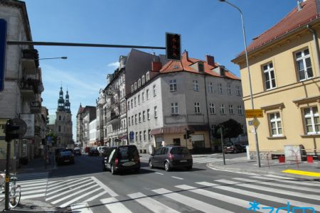 Próby działania sygnalizacji świetlnej na Garbarach