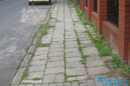 Rozpoczynamy remont chodnika na ul. Zagrodniczej