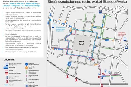 Powiększenie strefy uspokojonego ruchu wokół Starego Rynku. Konsultacje w toku