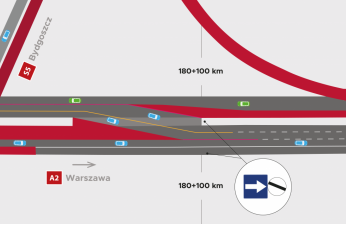 Zmiany na remontowanym odcinku autostrady