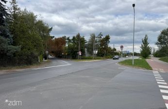 Na tym skrzyżowaniu powstanie rondo. fot. Bartosz Szczepaniak / ZDM