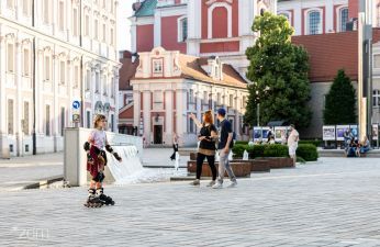 Nowe życie śródmiejskich ulic. fot. Bartosz Jankowski / ZDM