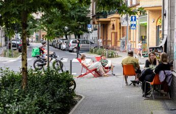 Nowe życie śródmiejskich ulic. fot. Bartosz Jankowski / ZDM
