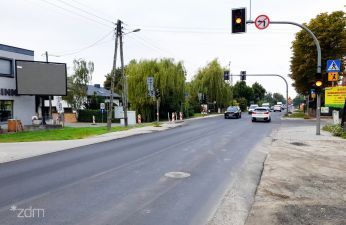 Skrzyżowanie ul Obornickiej z ul. Drwęskiego i ul. Hulewiczów. fot. Bartosz Jankowski / ZDM