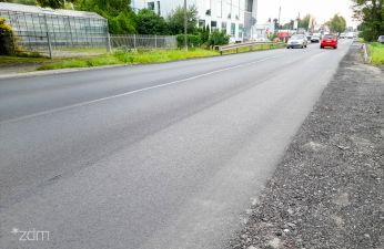 Nowa nawierzchnia ul. Obornickiej. fot. Bartosz Jankowski / ZDM