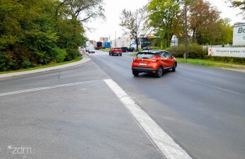 Skrzyżowanie ul. Obornickiej z ul. Omańkowskiej. fot. Bartosz Jankowski / ZDM