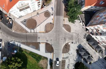 Przebudowa skrzyżowania ul. Taylora i Kościuszki. fot. PIM