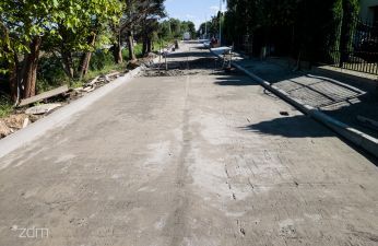 Budowa ulicy Łysy Młyn. fot. Bartosz Jankowski / ZDM