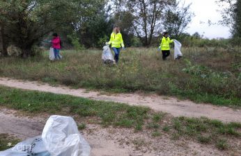 Posprzątaliśmy kawałek świata. fot. Bartosz Szczepaniak / ZDM