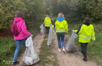 Posprzątaliśmy kawałek świata. fot. Bartosz Szczepaniak / ZDM