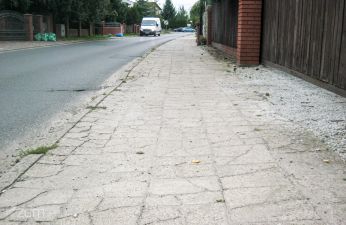 Wyremontujemy chodnik na ulicy Perzyckiej. fot ZDM